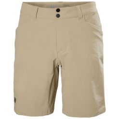 Damskie spodenki softshellowe Helly Hansen Brona. Brązowe szorty Helly Hansen, bez wzorów, eleganckie. Za 352.50 zł.