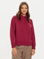 Pepe Jeans Bluza Felicity PL581462 Czerwony Regular Fit. Czerwone bluzy Pepe Jeans, xl, bez wzorów, z bawełny, bez kaptura. Za 219.99 zł.