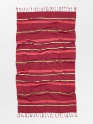 Becksöndergaard Chusta kąpielowa w kolorze czerwonym - 200 x 110 cm rozmiar: onesize. Czerwone chusty Becksöndergaard, bez wzorów, z bawełny. Za 69.99 zł.