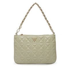 Torebka Guess. Zielone torebki klasyczne Guess, z aplikacjami, klasyczne, bez dodatków. Za 269.99 zł.