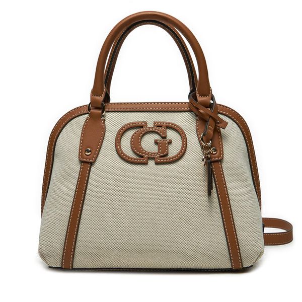 Torebka Guess. Brązowe torebki klasyczne Guess, z aplikacjami, bez dodatków. Za 373.99 zł.