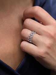 OR Carats Złoty pierścionek z kamieniami szlachetnymi rozmiar: 54. Niebieskie pierścionki OR Carats, z topazem, złote. Za 1,027.42 zł.