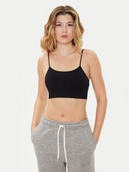 4F Biustonosz sportowy 4FWSS24USBAF121 Czarny. Czarne biustonosze sportowe 4f, bez wzorów, z syntetyku. Za 69.99 zł.