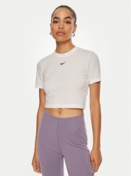 Nike T-Shirt FB2873 Biały Regular Fit. Białe t-shirty Nike, l, bez wzorów, z syntetyku, bez kołnierzyka, bez ramiączek. Za 109.99 zł.