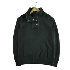 Damski czarny sweter. Czarne swetry Ralph Lauren, s, bez wzorów, bez ramiączek. Za 59.60 zł.