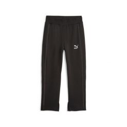 Puma Spodnie T7 62146701. Czarne spodnie dresowe Puma, bez wzorów, z dresówki. Za 247.99 zł.