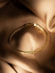 DIAMANTA Złota bransoletka "Colina" rozmiar: onesize. Żółte bransoletki DIAMANTA, złote. Za 1,435.99 zł.