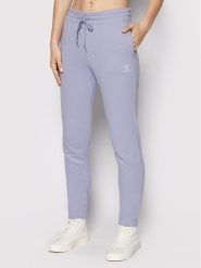 Converse Spodnie dresowe Star Chevron 10020164-A17 Fioletowy Regular Fit. Fioletowe spodnie dresowe Converse, bez wzorów, z bawełny. Za 239.99 zł.