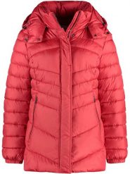 Gerry Weber Kurtka pikowana w kolorze czerwonym rozmiar: 48. Czerwone kurtki Gerry Weber, bez wzorów, bez kaptura. Za 418.95 zł.