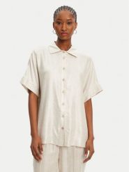 ACCESS FASHION Koszula 53-7079-421 Beżowy Regular Fit. Brązowe koszule ACCESS FASHION, l, bez wzorów, z wiskozy, bez kołnierzyka, bez ramiączek. Za 269.99 zł.