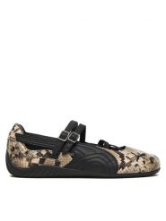 Puma Baleriny Speedcat Ballet Snake Wns 405326 01 Brązowy. Brązowe baleriny Puma, bez wzorów, ze skóry, bez obcasa, bez zapięcia. Za 419.99 zł.