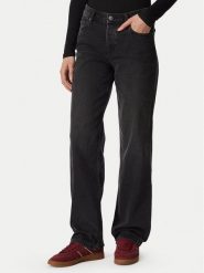 Tommy Jeans Jeansy Sophie DW0DW23586 Czarny Straight Fit. Czarne jeansy Tommy Jeans, bez wzorów, z bawełny. Za 329.99 zł.