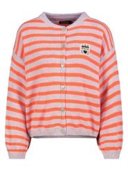 Sublevel Kardigan w kolorze pomarańczowo-jasnoróżowym rozmiar: M/L. Pomarańczowe swetry Sublevel, l, bez wzorów, bez ramiączek. Za 143.99 zł.