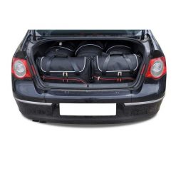 Torby Do Bagażnika Vw Passat Limousine 2005-2010 5Szt Kjust. Czarne torby podróżne KJUST, bez wzorów. Za 1,640.00 zł.
