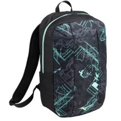 Plecak miejski na laptopa Mizuno Waso 25L Backpack. Czarne plecaki Mizuno, bez wzorów, bez dodatków. Za 209.00 zł.