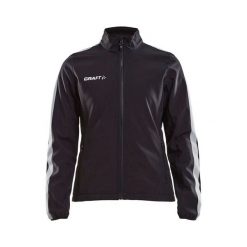 Kurtka damska Craft pro control softshell. Czarne kurtki przejściowe sportowe Craft, l, bez wzorów, z elastanu, bez kaptura. Za 340.25 zł.