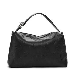 Torebka Desigual. Czarne torebki klasyczne Desigual, bez wzorów, klasyczne, bez dodatków. Za 219.99 zł.