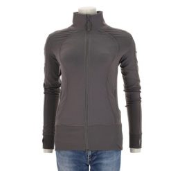 Second life - Kurtka damska Micro-Rib szara - Jak nowy. Szare kurtki LULULEMON, l, bez wzorów, z materiału, eleganckie, bez kaptura. Za 212.96 zł.