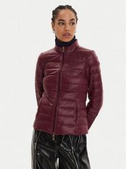 Patrizia Pepe Kurtka puchowa CO0178/A503-M511 Fioletowy Regular Fit. Fioletowe kurtki Patrizia Pepe, m, bez wzorów, z puchu, bez kaptura. Za 629.99 zł.