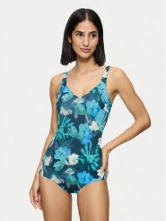 Triumph Strój kąpielowy Summer Fleur 10222342 Niebieski. Niebieskie stroje jednoczęściowe Triumph, bez wzorów, z syntetyku. Za 279.99 zł.
