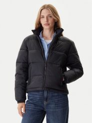 Tommy Jeans Kurtka zimowa DW0DW21619 Czarny Relaxed Fit. Czarne kurtki Tommy Jeans, na zimę, xs, bez wzorów, z jeansu, bez kaptura. Za 699.99 zł.