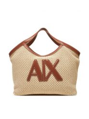 Armani Exchange Torebka XW000410 AF12591 M1047 Beżowy. Brązowe torebki klasyczne Armani Exchange, bez wzorów, z tworzywa sztucznego, bez dodatków. Za 749.99 zł.