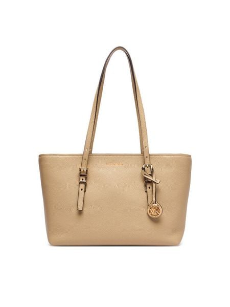 MICHAEL Michael Kors Torebka 30T5GQNT2L Brązowy. Brązowe shopper bag MICHAEL Michael Kors, bez wzorów, ze skóry, bez dodatków. Za 890.99 zł.