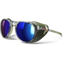 Okulary fotochromowe JULBO Millenium zielony | Reactive 2-4. Brązowe okulary przeciwsłoneczne JULBO, bez wzorów. Za 850.00 zł.