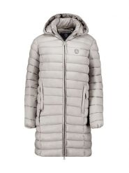 Canadian Peak Płaszcz pikowany "Akitaleak" w kolorze szarym rozmiar: XL. Szare płaszcze Canadian Peak, xl, bez wzorów, bez kaptura. Za 196.24 zł.