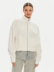 Calvin Klein Jeans Bluza Satin Applique J20J223922 Écru Relaxed Fit. Bluzy Calvin Klein Jeans, xl, bez wzorów, z bawełny, bez kaptura. Za 299.99 zł.