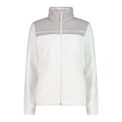 Bluza damska turystyczna CMP 34J0486. Białe bluzy CMP, m, bez wzorów, sportowe, bez ramiączek, bez kaptura. Za 382.50 zł.