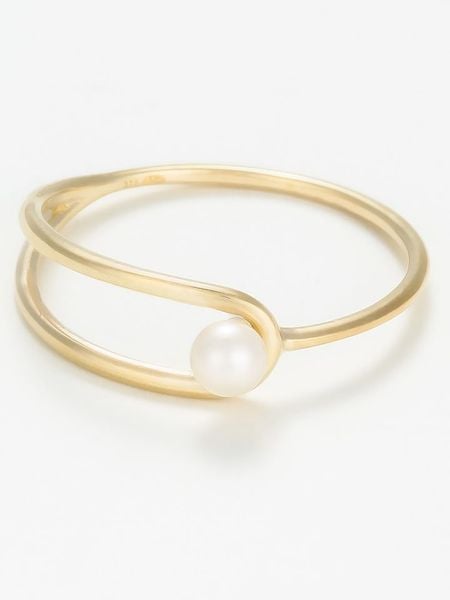 OR ÉCLAT Złoty pierścionek "Malee" z perłą rozmiar: 52. Żółte pierścionki Or Éclat, z perłą, złote. Za 610.62 zł.