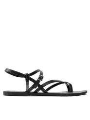 Vagabond Shoemakers Sandały Tia 2.0 5531-401-20 Czarny. Czarne sandały Vagabond Shoemakers, bez wzorów, ze skóry, bez obcasa, na płaskiej podeszwie, bez zapięcia. Za 419.99 zł.