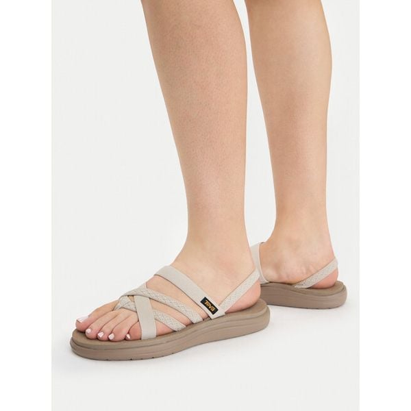 Japonki Teva. Brązowe japonki Teva, bez wzorów. Za 138.99 zł.