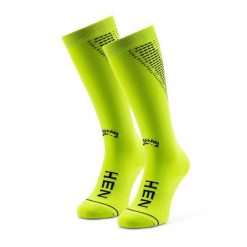 Skarpety uciskowe – Skarpety – Żółte. Niebieskie skarpetki HEN SPORTSGEAR, bez wzorów, z materiału. Za 99.00 zł.