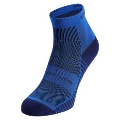 Skarpetki UNI ODLO Socks quarter PERFORMANCE RUN. Niebieskie skarpetki ODLO, bez wzorów, z elastanu. Za 69.99 zł.
