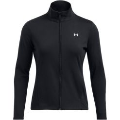 Kurtka damska Under Armour Motion. Czarne kurtki Under Armour, m, bez wzorów, z materiału, bez kaptura. Za 274.99 zł.