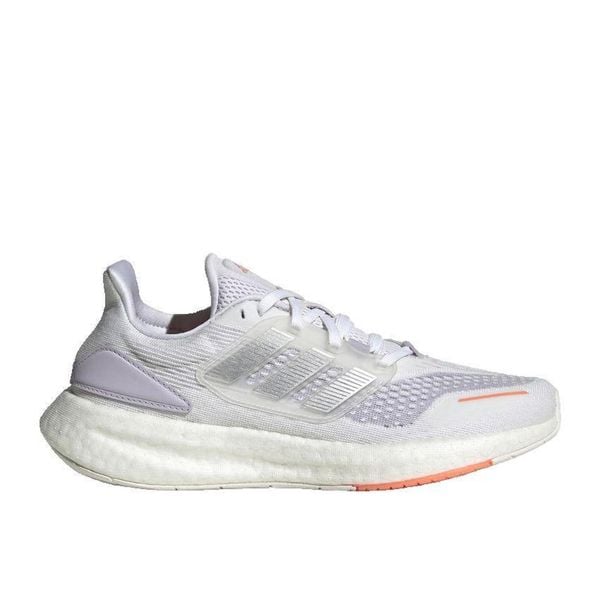 Buty do biegania adidas Pureboost 22 Białe. Białe buty do biegania adidas, bez wzorów, z materiału, bez zapięcia, do biegania. W wyprzedaży za 449.65 zł.