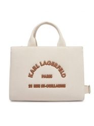 KARL LAGERFELD Torebka B2W50010 Beżowy jasny. Brązowe torebki klasyczne KARL LAGERFELD, bez wzorów, z materiału, bez dodatków. Za 649.99 zł.