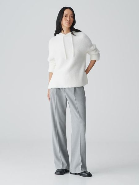 OPUS Sweter w kolorze białym rozmiar: 40. Białe swetry Opus, bez wzorów, bez ramiączek. Za 262.91 zł.