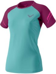 DYNAFIT Koszulka funkcyjna "ALPINE PRO" w kolorze turkusowo-fioletowym rozmiar: 40. Różowe t-shirty sportowe Dynafit, bez wzorów, z materiału, bez ramiączek, outdoorowe. Za 150.37 zł.