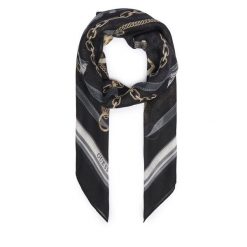 Chusta Guess. Czarne chusty Guess, z aplikacjami. Za 154.99 zł.