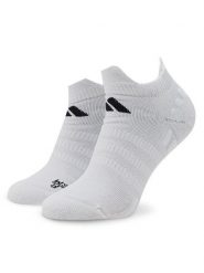 Adidas Skarpety stopki unisex Tennis Low-Cut Cushioned Socks 1 Pair HT1640 Biały. Białe skarpetki adidas, bez wzorów, z syntetyku. Za 49.99 zł.