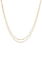 Elli Damski naszyjnik warstwowy delikatny Basic w srebrze 925 Sterling Silver Naszyjniki 1 ct. Szare naszyjniki Elli, z materiału, srebrne. Za 283.99 zł.