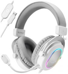 Słuchawki studyjne nauszne Fifine H6W AmpliGame RGB. Słuchawki nauszne Fifine Microphone. Za 179.00 zł.