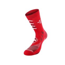 Skarpety piłkarskie unisex antypoślizgowe. Białe skarpetki R-EVENGE, bez wzorów, z poliamidu. Za 131.89 zł.