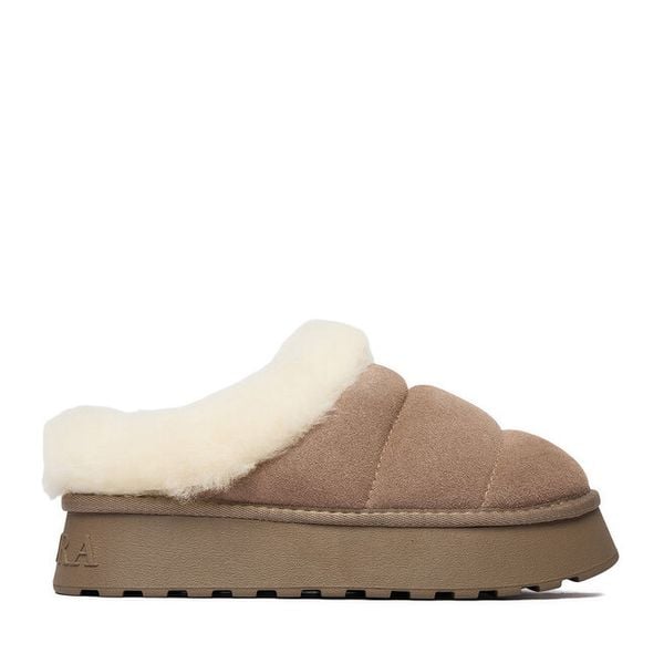 Śniegowce Badura. Szare śniegowce Badura, bez wzorów, bez zapięcia. Za 179.99 zł.