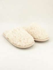 Kitz-pichler Kapcie "Curly" w kolorze beżowym rozmiar: 38/39. Brązowe kapcie kitz-pichler, bez wzorów, z materiału. Za 130.99 zł.