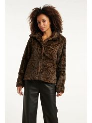 Smashed Lemon Kurtka przejściowa w kolorze brązowym rozmiar: S. Brązowe kurtki Smashed Lemon, s, bez wzorów, bez kaptura. Za 165.99 zł.