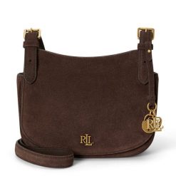 Torebka LAUREN RALPH LAUREN. Brązowe listonoszki Lauren Ralph Lauren, bez wzorów, bez dodatków. Za 1,499.00 zł.